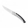 LE THIERS DOZORME LINER LOCK FACON FIBRE DE CARBONE 10,5CM INOX