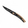 LE THIERS DOZORME LINER LOCK OLIVIER 10,5CM NOIR INOX