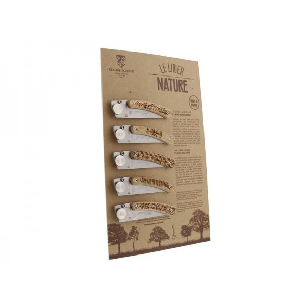 LOT 5 LE THIERS DOZORME LINER LOCK NATURE + PRESENTOIR