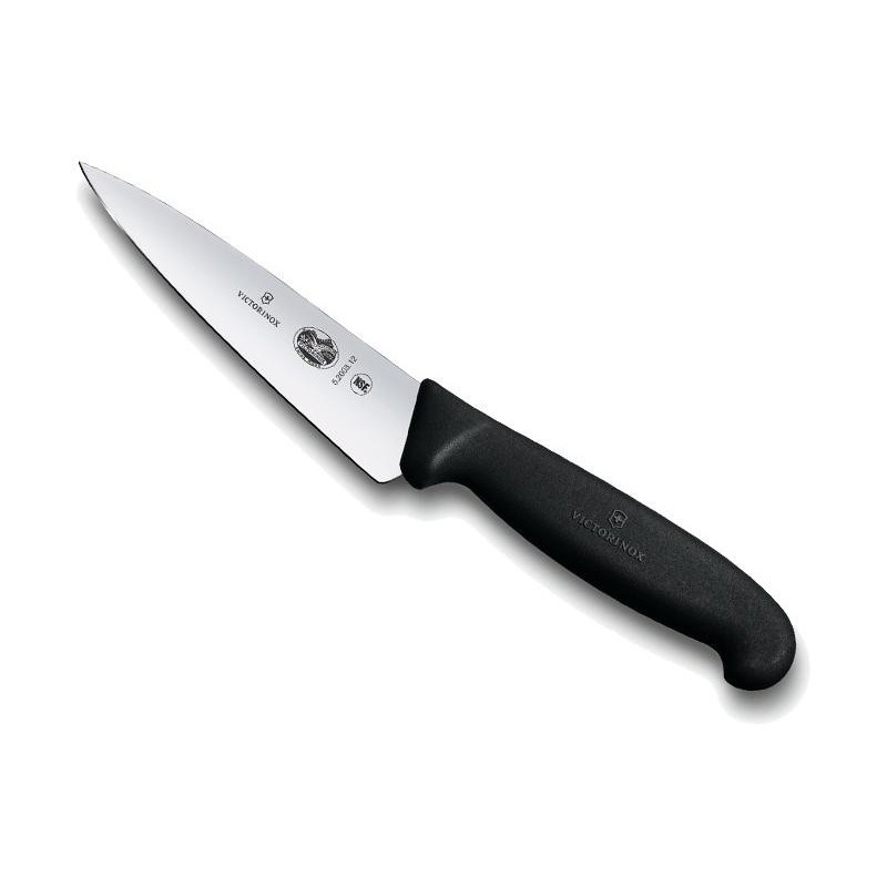 COUTEAU EMINCEUR VICTORINOX 12CM NOIR