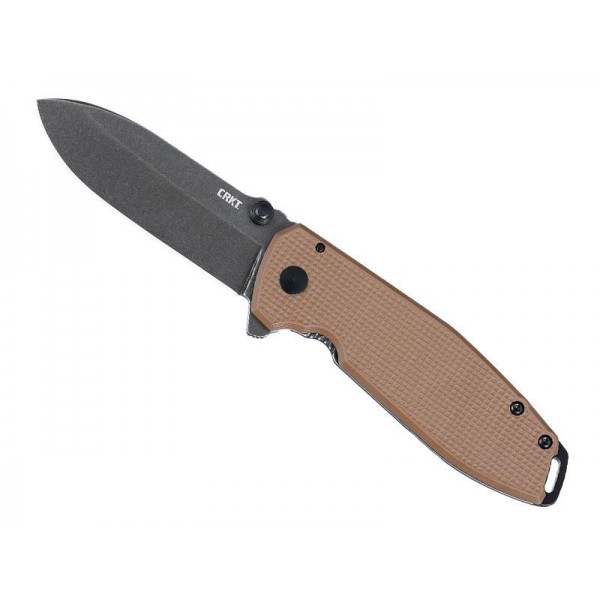 COUTEAU CRKT SQUID XM MARRON BLACKWASH