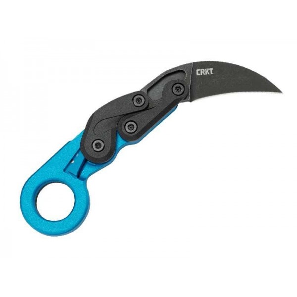 COUTEAU CRKT PROVOKE BLEU METALLIQUE