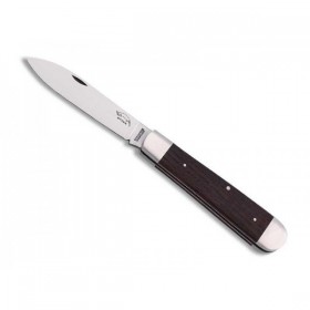 COUTEAU OTTER LEVIN 10,5CM CHENE FUME INOX
