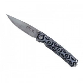 COUTEAU MCUSTA MINAGI SPG2 MICARTA BLEU
