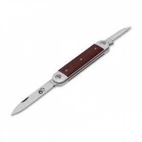 COUTEAU MASERIN SESSANTESIMO 2P MICARTA ROUGE