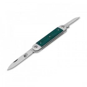 COUTEAU MASERIN SESSANTESIMO 2P MICARTA BLEU