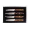 COFFRET 4 COUTEAUX STEAK MASERIN STAKNI 22CM BOCOTE