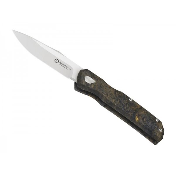 COUTEAU MASERIN 502 FIBRE DE CARBONE DORE