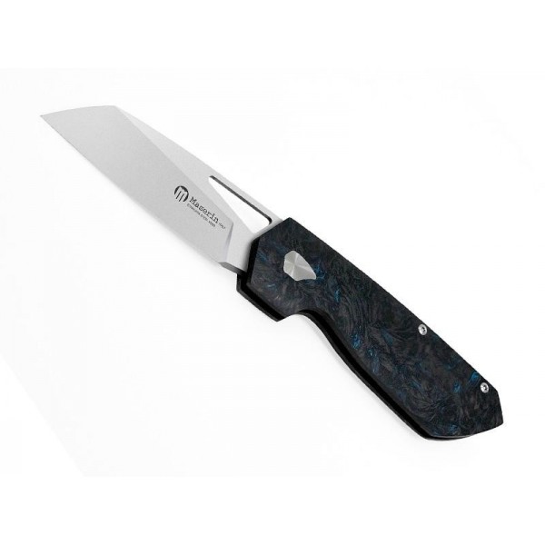COUTEAU MASERIN 371 FIBRE DE CARBONE BLEU