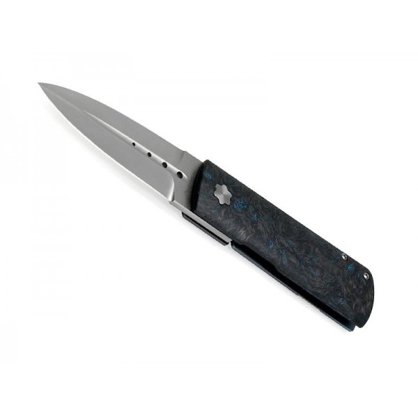 COUTEAU MASERIN DAGA FIBRE DE CARBONE BLEU