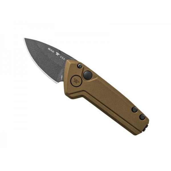 COUTEAU AUTOMATIQUE BUCK MINI DEPLOY BRONZE 0839BRS1