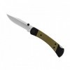 COUTEAU BUCK 110 HUNTER SPORT MICARTA VERT/ALUMINIUM NOIR 0110GRS5