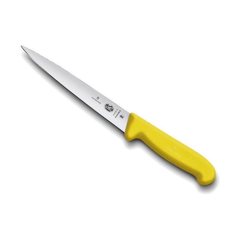 COUTEAU DENERVER VICTORINOX 20CM FLEXIBLE JAUNE