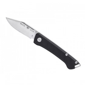 COUTEAU BUCK SAUNTER MICARTA NOIR 0250BKS1