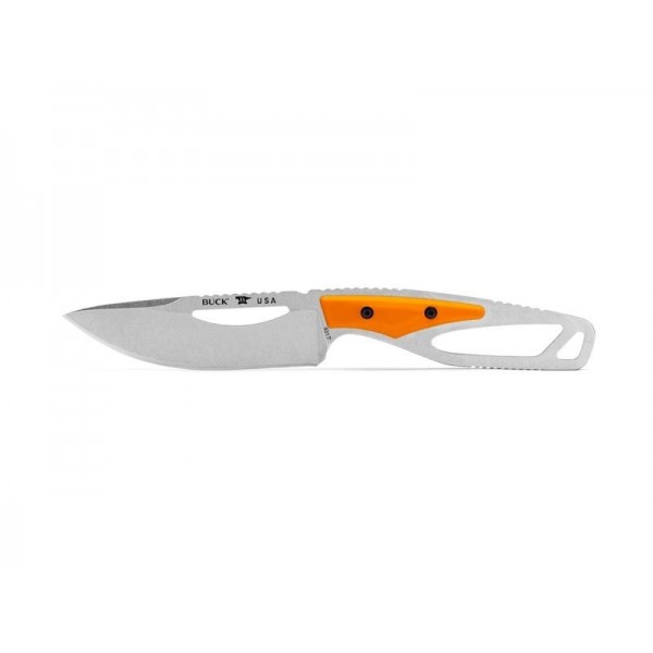 COUTEAU PLAT BUCK PAKLITE 2.0 FIELD KNIFE SELECT ORANGE 0631ORS