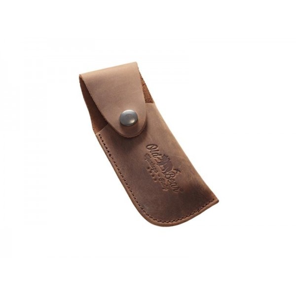 ETUI CUIR BRUN POUR COUTEAU OLD BEAR TAILLE L/XL