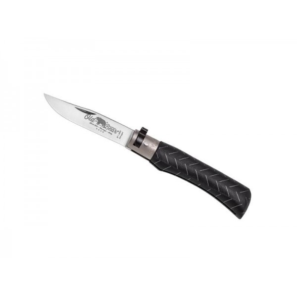 COUTEAU OLD BEAR NOIR/ALUMINIUM TAILLE S