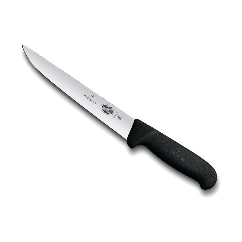 COUTEAU SAIGNER VICTORINOX 18CM NOIR