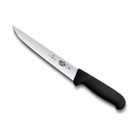 COUTEAU SAIGNER VICTORINOX 18CM NOIR