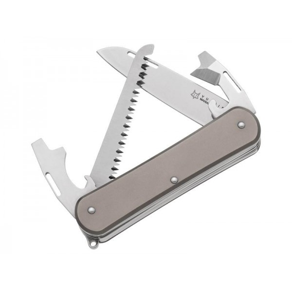 COUTEAU MULTIFONCTIONS FOX VULPIS VP130 4P TITANIUM