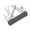 COUTEAU MUTIFONCTIONS FOX VULPIS VP130 5P FIBRE DE CARBONE