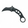 POIGNARD FOX KARAMBIT TRIBAL K G10 NOIR