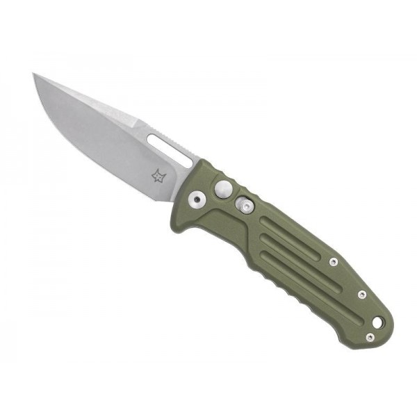 COUTEAU AUTOMATIQUE FOX NEW SMARTY ALUMINIUM VERT