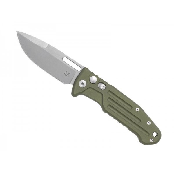 COUTEAU AUTOMATIQUE FOX NEW SMARTY ALUMINIUM VERT