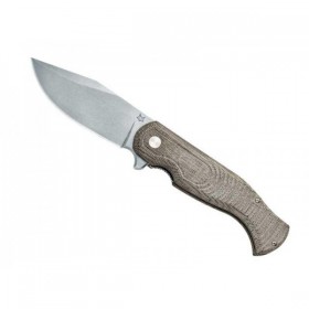 COUTEAU FOX EASTWOOD TIGER MICARTA VERT