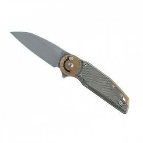 COUTEAU FOX METAMORPHOSIS MICARTA VERT