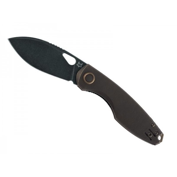 COUTEAU FOX CHILIN TITANIUM BRONZE PVD