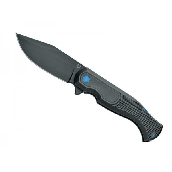 COUTEAU FOX EASTWOOD TIGER TITANIUM GRIS