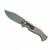 COUTEAU FOX EASTWOOD TIGER TITANIUM/FIBRE DE CARBONE