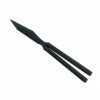COUTEAU PAPILLON FOX PHI TITANIUM NOIR PVD