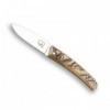 COUTEAU SALAMANDRA CORNE BRUTE 9CM INOX