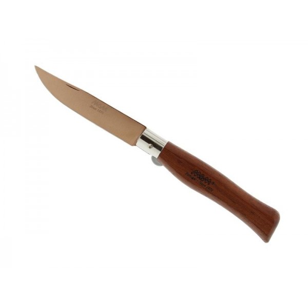 COUTEAU M.A.M. BUBINGA 12,5CM LAME TITANIUM BRONZE