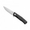 COUTEAU LIONSTEEL MYTO FIBRE DE CARBONE/TITANIUM GRIS
