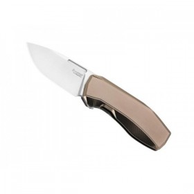 COUTEAU LIONSTEEL N.ONE TITANIUM BRONZE