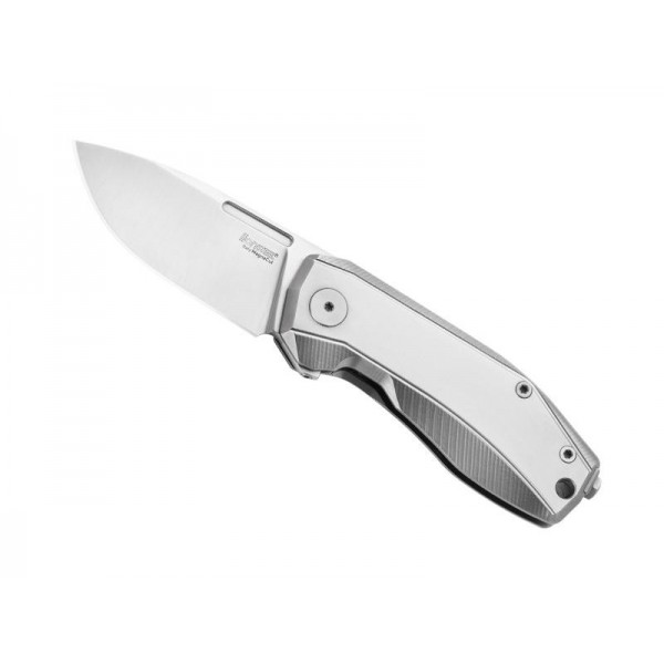 COUTEAU LIONSTEEL NANO TITANIUM GRIS
