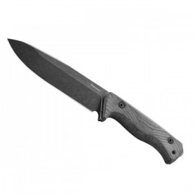 POIGNARD LIONSTEEL T6 MICARTA NOIR BLACKWASH