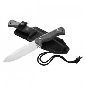 POIGNARD LIONSTEEL T6 MICARTA NOIR CPM-3V