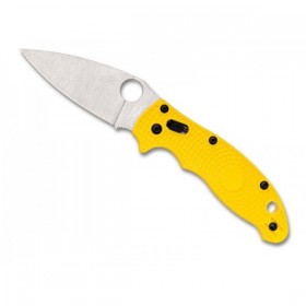 COUTEAU SPYDERCO MANIX 2 SALT JAUNE