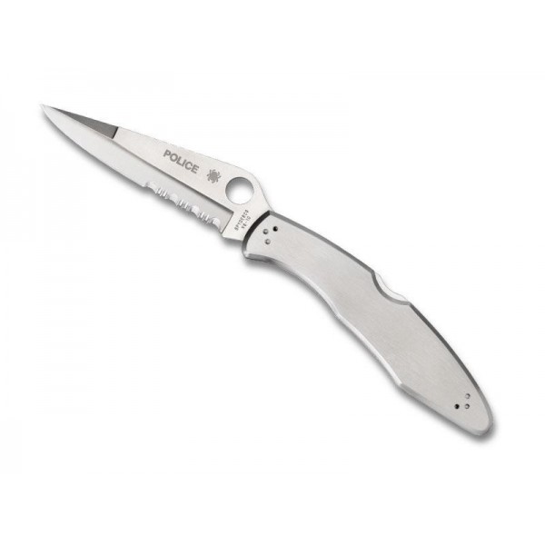 COUTEAU SPYDERCO POLICE SEMI-DENTEE