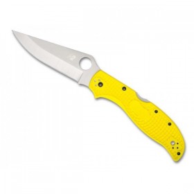 COUTEAU SPYDERCO STRETCH 2 XL SALT JAUNE