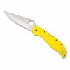 COUTEAU SPYDERCO STRETCH 2 XL SALT JAUNE