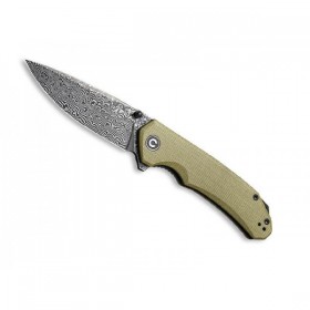 COUTEAU CIVIVI BRAZEN MICARTA VERT OLIVE DAMAS