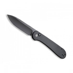 COUTEAU CIVIVI BUTTON LOCK ELEMENTUM G10 NOIR