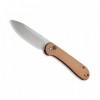 COUTEAU CIVIVI BUTTON LOCK ELEMENTUM MICARTA MARRON