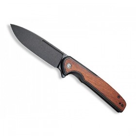 COUTEAU CIVIVI VOLTAIC BOIS DE GUIBOURTIA BLACKWASH