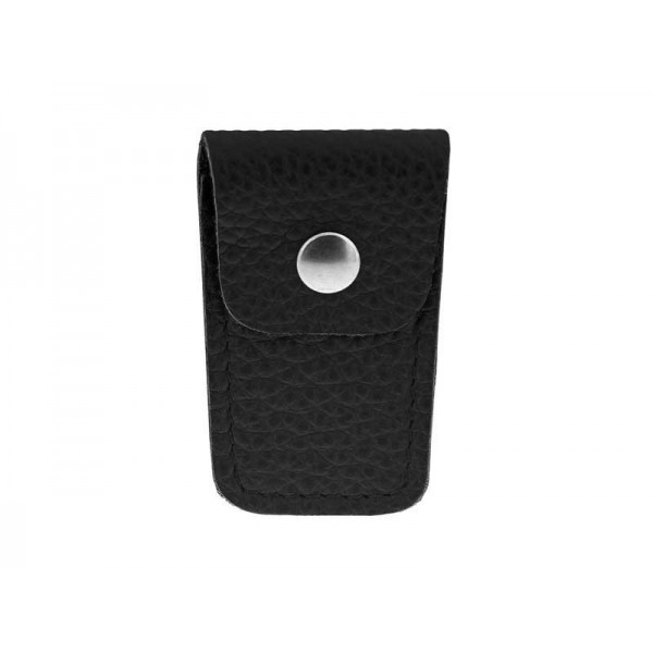ETUI CISEAUX PLIANTS CUIR NOIR